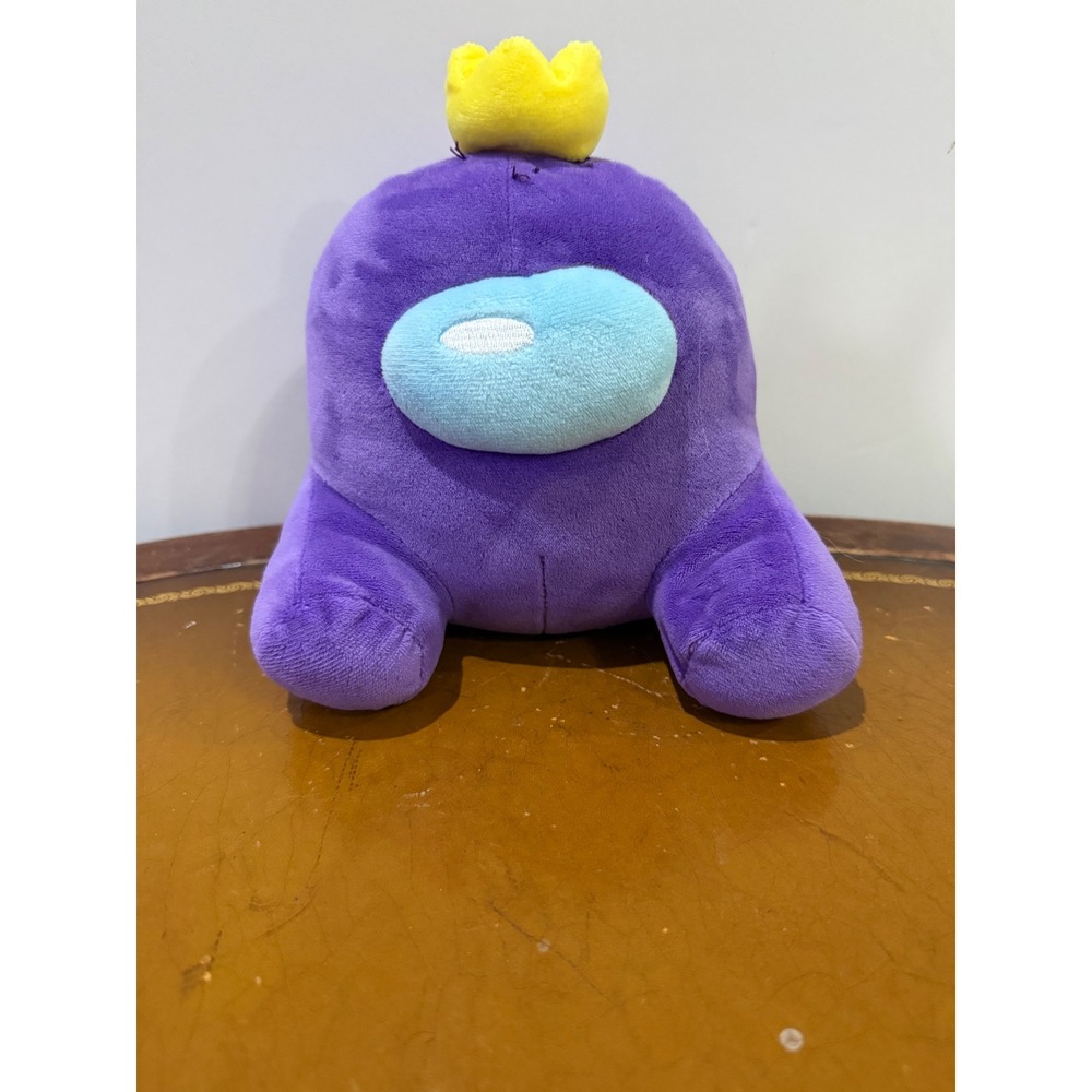 Among Us Plush Toy Kids Small Purple Excellent Crown Crewmate InnerSloth